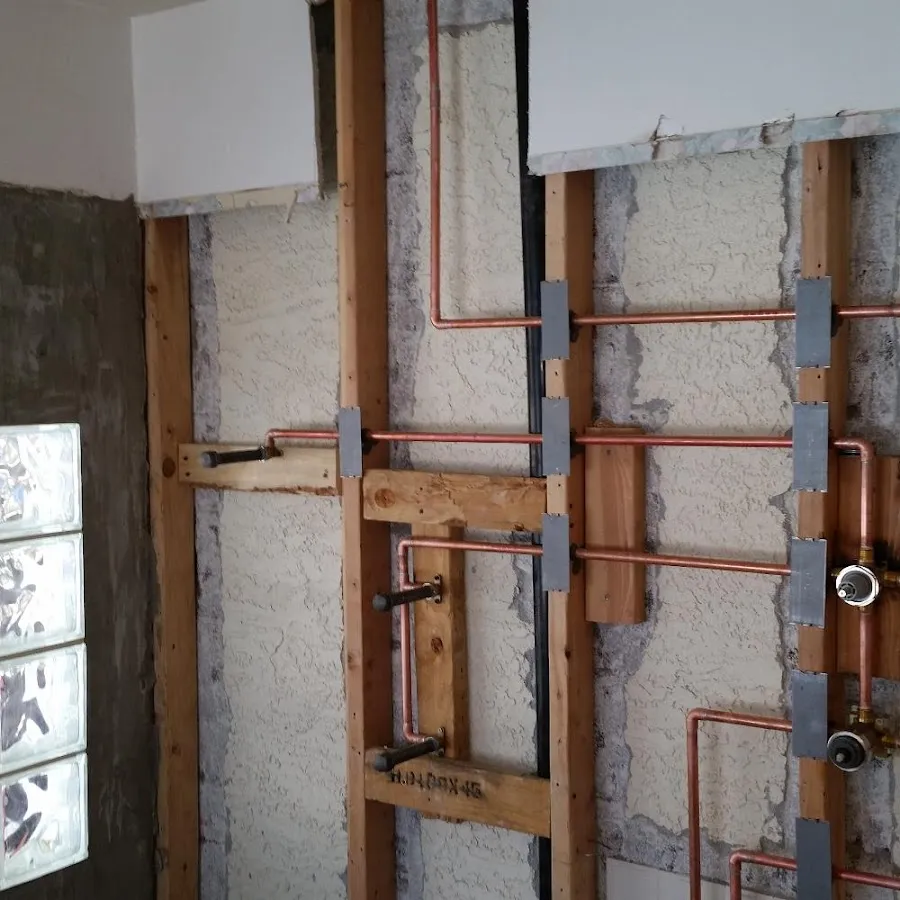 Copper pipe installation for Burst Pipe Repair in Vestal